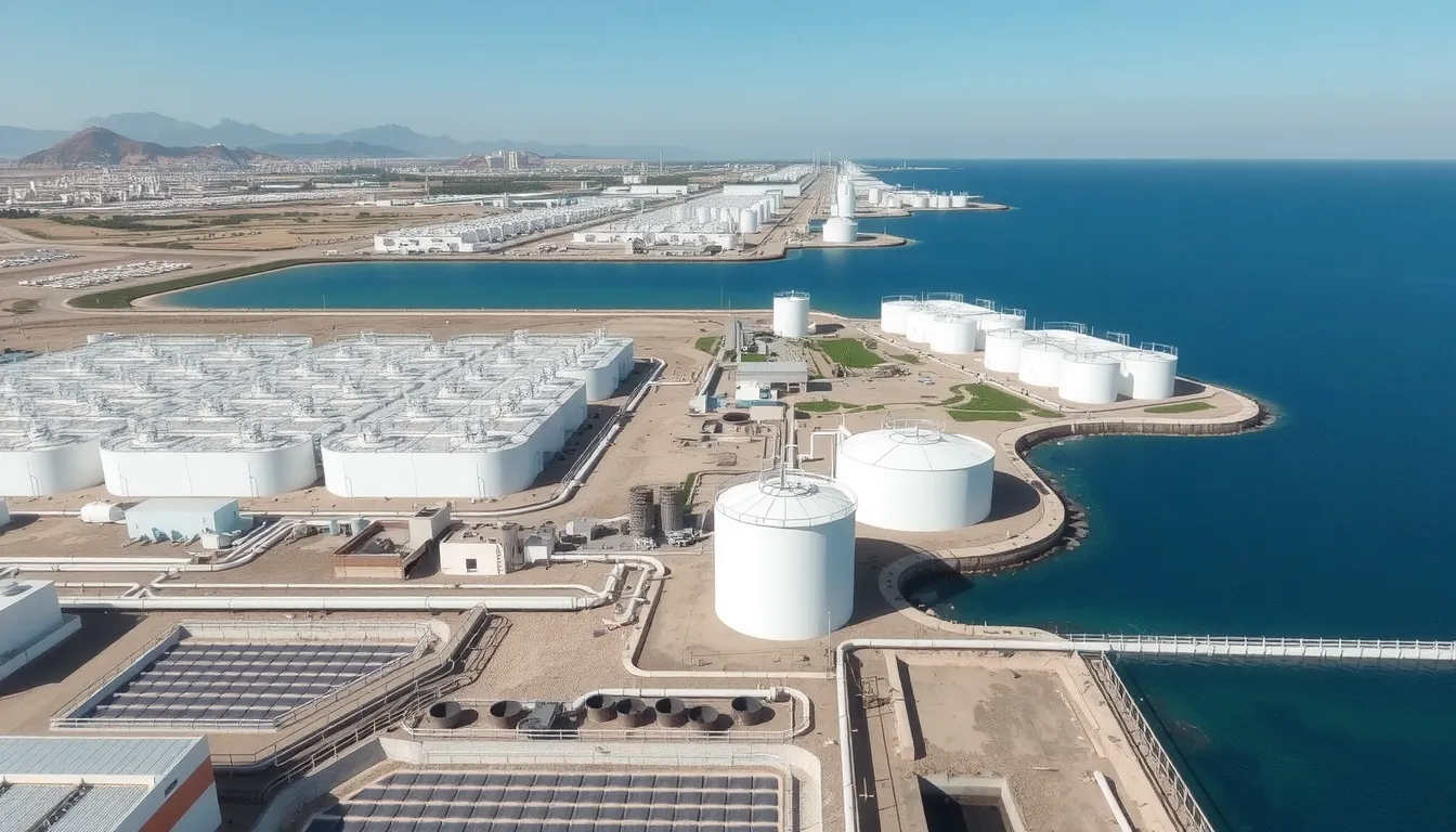 dessalement eau de mer algérie
