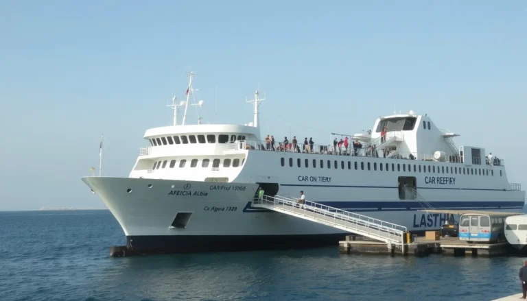 Tadjena : Caractéristiques, Traversées et Suivi en Temps Réel du Ferry