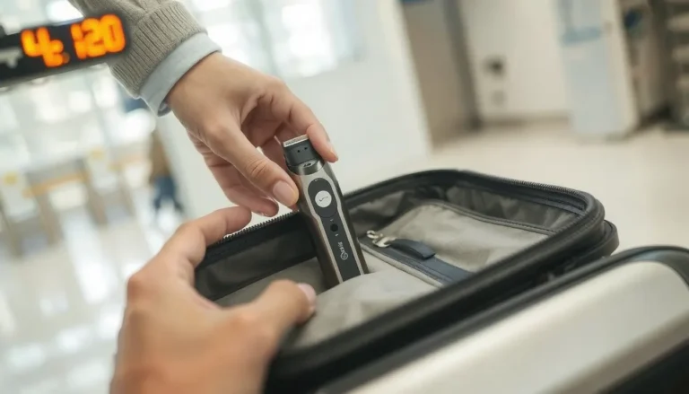 Tondeuse à barbe en bagage cabine : règles, types et conseils pour passer la sécurité