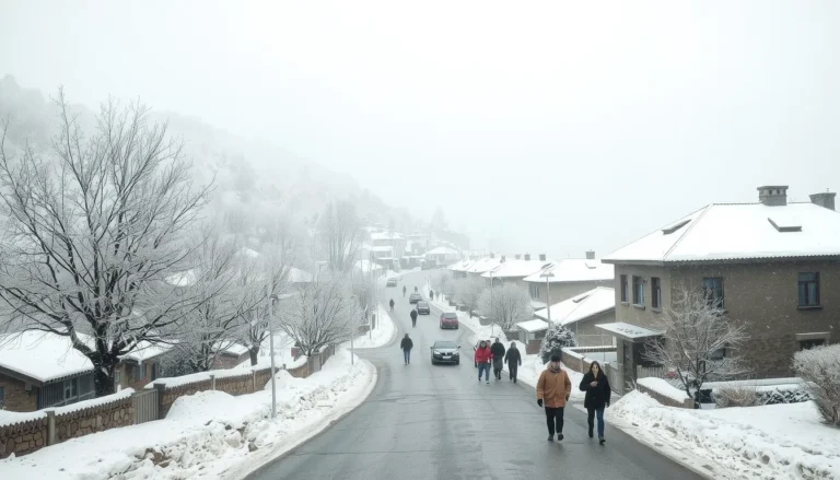 Vague de froid en Algérie : prévisions météo, wilayas concernées et BMS